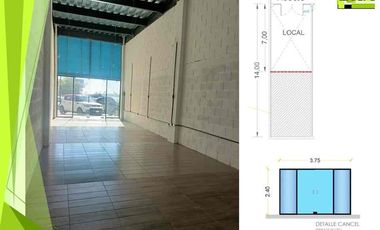 RENTA LOCAL COMERCIAL EN PLAZA TOLEDO. ZAKIA QUERETARO.22K