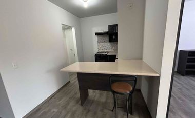 Rento Hermoso Departamento  55 en planta baja Torre C con 8m de balcón. Residencial Enksa.