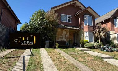 Casa con Quincho en Condominio Fundo el Carmen Temuco