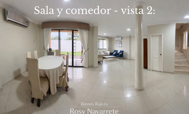 Casa en alquiler en Vía al Sol con dormitorio en planta baja y patio | 4 dormitorios