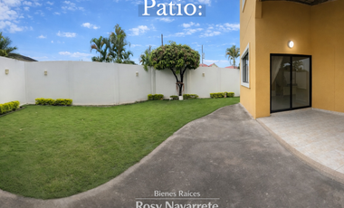 Casa en alquiler en Vía al Sol con dormitorio en planta baja y patio | 4 dormitorios