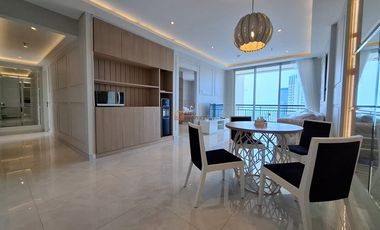 Disewa 3Br Central Park Residences Fully Furnished Minimalis Nyaman – Terhubung ke Mall Central Park & Apl Tower, View City - Taman Tribecca