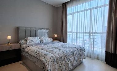 Disewa 3Br Central Park Residences Fully Furnished Minimalis Nyaman – Terhubung ke Mall Central Park & Apl Tower, View City - Taman Tribecca