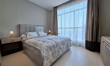 Disewa 3Br Central Park Residences Fully Furnished Minimalis Nyaman – Terhubung ke Mall Central Park & Apl Tower, View City - Taman Tribecca
