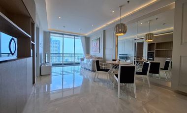 Disewa 3Br Central Park Residences Fully Furnished Minimalis Nyaman – Terhubung ke Mall Central Park & Apl Tower, View City - Taman Tribecca
