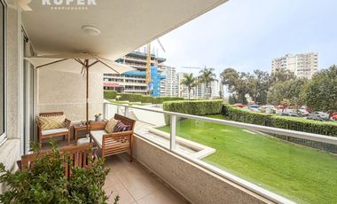 Venta Dpto Impecable 2D En Bosques De Montemar. Piso Bajo