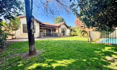 PERFIL INVERSIONISTAS: Casa No Perimetral | Av. Padre Sergio Correa | UF 9.990 | 3D + 3B + Escritorio + Servicio + Piscina + Terraza