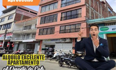 ALQUILO EXCELENTE APARTAMENTO AL ORIENTE DE CALI EN CHAPINERO.