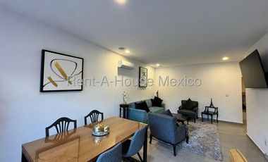 Departamento Amueblado en Renta en Nuevo Refugio | Planta Baja y Jardín de Gran Tamaño