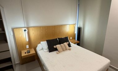 DEPARTAMENTO AMUEBLADO EN RENTA TORRE BIKIA ZONA CENTRO DE LEON GTO. A 2 MIN DEL ARCO DE LA CALZADA.