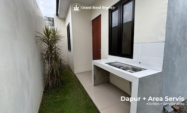 Rumah Baru Full Furnish, Kanopi dan Elektronik Tipe Zurich (10 Menit ke Cito Mall dan Bandara Juanda)