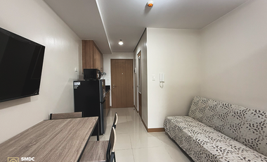 Fully-Furnished 1 Bedroom Unit with balcony for Rent in Unit B013016 Tower 1 Red Residences Makati City