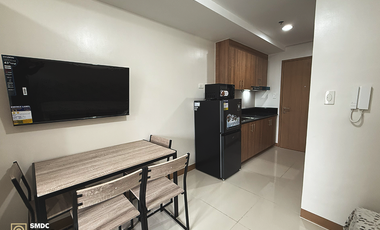 Fully-Furnished 1 Bedroom Unit with balcony for Rent in Unit B013016 Tower 1 Red Residences Makati City