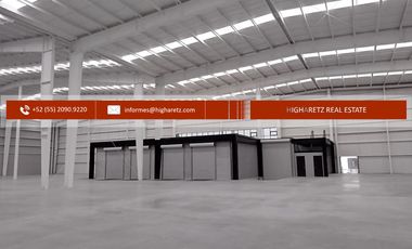 EXCELENTE NAVE CLASE A EN RENTA EN TULTITLAN B