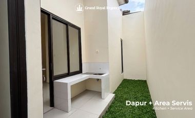 Dijual Rumah Full Furnish, Kanopi dan Free Biaya Surat di Grand Royal Regency Tipe Sapphire