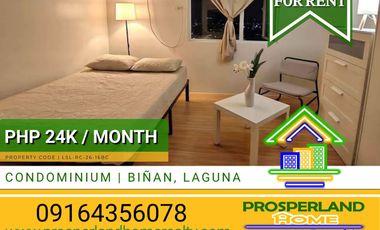 STUDIO UNIT CONDO FOR LEASE – SOUTHWOODS CITY, BIÑAN