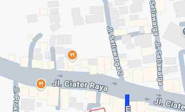 Dijual tanah di Ciater Raya dekat pasar modern BSD