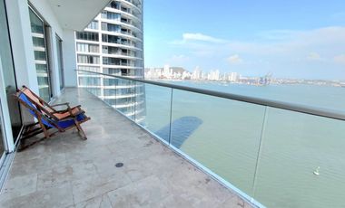 Apartamento bocagrande frente a la bahia