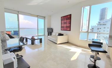 Apartamento bocagrande frente a la bahia