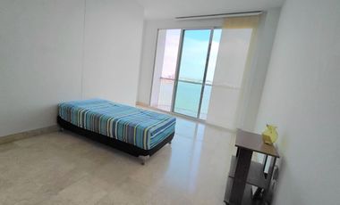 Apartamento bocagrande frente a la bahia