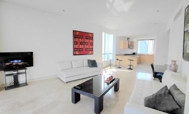 Apartamento bocagrande frente a la bahia