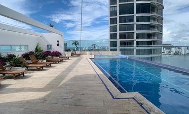 Apartamento bocagrande frente a la bahia