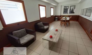 Dpto. 2 Dorm / 2 Baños / Calle Eleuterio Ramírez, Santiago centro.-