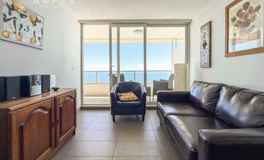 Depto De 1D Con Vista Panorámica En Costa De Montemar