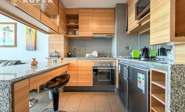 Depto De 1D Con Vista Panorámica En Costa De Montemar