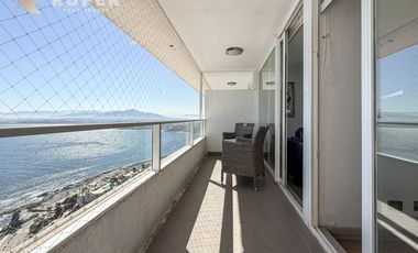 Depto De 1D Con Vista Panorámica En Costa De Montemar