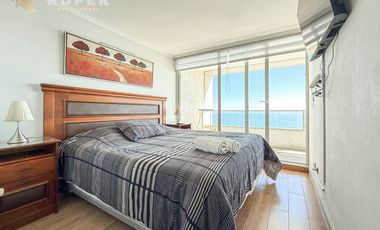 Depto De 1D Con Vista Panorámica En Costa De Montemar