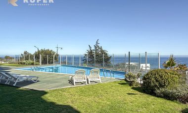 Depto De 1D Con Vista Panorámica En Costa De Montemar