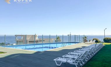 Depto De 1D Con Vista Panorámica En Costa De Montemar