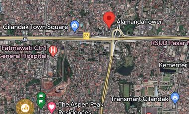 Alamanda Tower TB Simatupang unit dijual/disewa lokasi strategis dekat tol JORR. #unitofficecilandakdijual #officecilandakdisewa