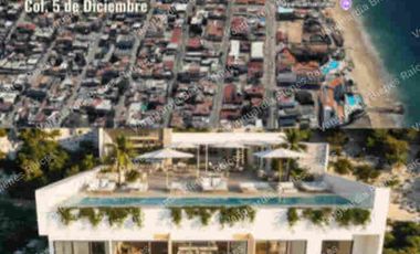 Preventa de estudios, departamentos en la 5 de Diciembre el corazón de Puerto Vallarta Jalisco, México.
