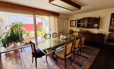 Casa con jardín en privada a pasos de Coyoacán
