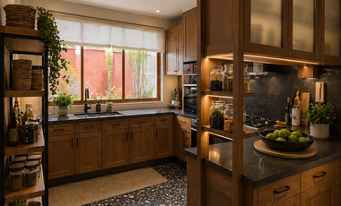 Casa con jardín en privada a pasos de Coyoacán