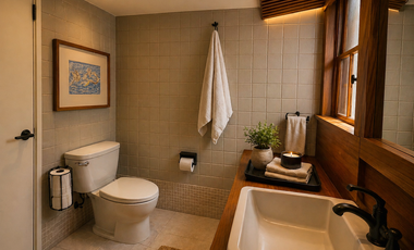 Casa con jardín en privada a pasos de Coyoacán