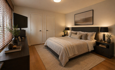 Casa con jardín en privada a pasos de Coyoacán