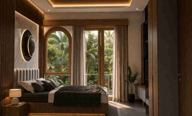 Dijual villa 3 lantai view pelabuhan dan airport di taman griya Jimbaran