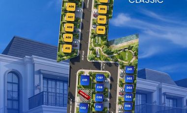 DIJUAL RUMAH KONSEP AMERICAN CLASSIC DI KOTA KLATEN