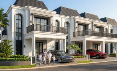 DIJUAL RUMAH KONSEP AMERICAN CLASSIC DI KOTA KLATEN
