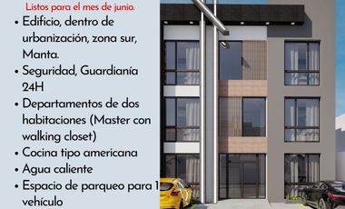 Alquiler de Departamento en Manta, Zona Sur