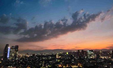 Departamento con Increíble vista a la Ciudad de México