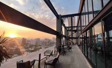 Departamento con Increíble vista a la Ciudad de México