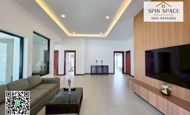 Modern Pool Villa Hua Hin For Rent/Sale soi 70 with big landscape