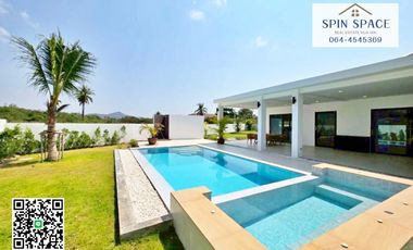 Modern Pool Villa Hua Hin For Rent/Sale soi 70 with big landscape