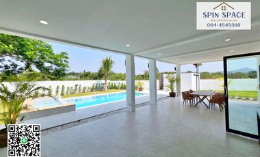 Modern Pool Villa Hua Hin For Rent/Sale soi 70 with big landscape