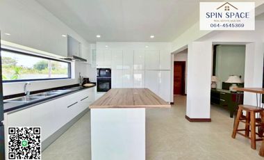 Modern Pool Villa Hua Hin For Rent/Sale soi 70 with big landscape