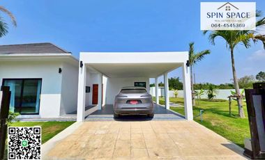 Modern Pool Villa Hua Hin For Rent/Sale soi 70 with big landscape